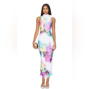 AFRM Multicolor Print Women's Dress